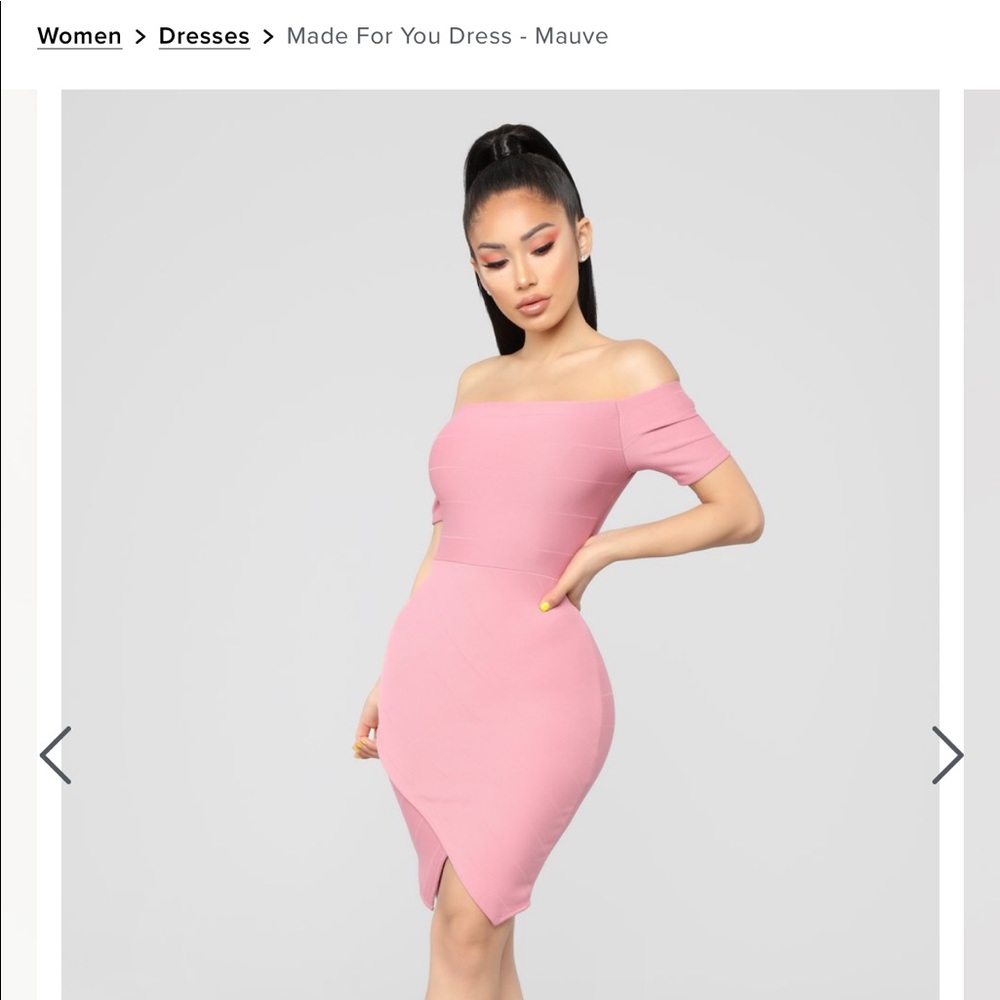 Pink dress